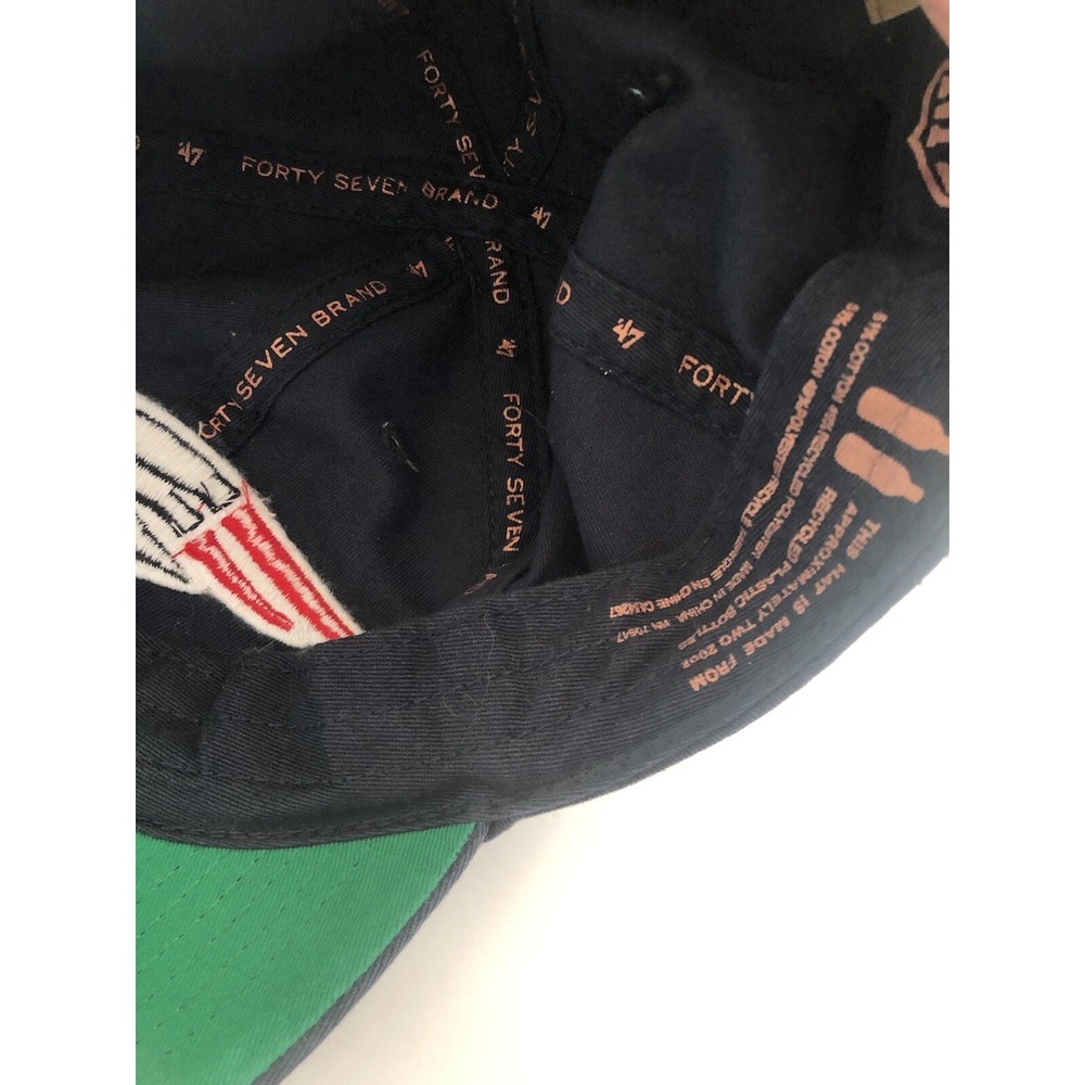 Patriots Hat Fitted Forty Seven Brand 47 Medium NFL  Cap From Recycled Bottles - Picture 10 of 11